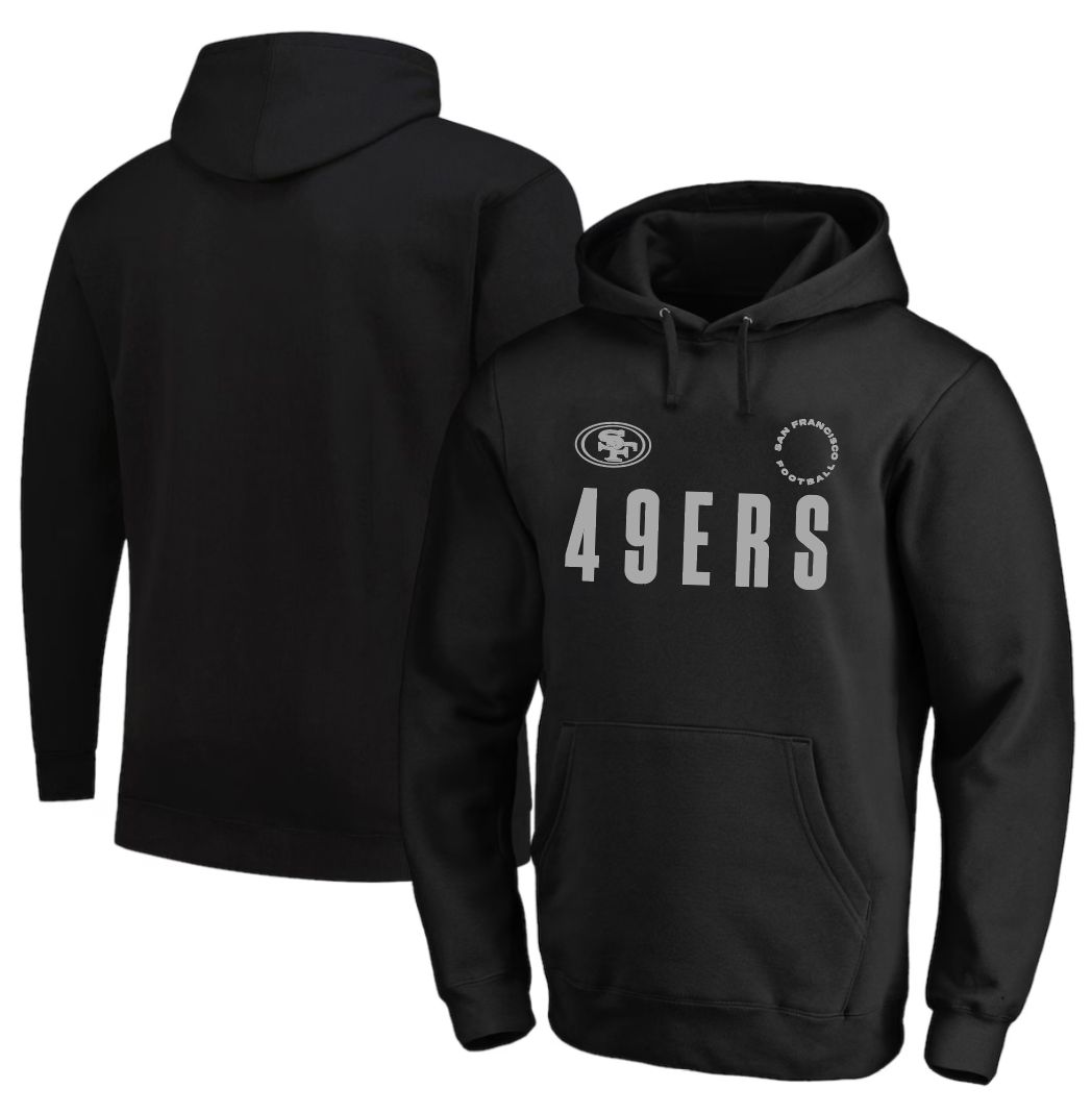 Men 2026 San Francisco 49ers NFL Hoodies Black 0051
